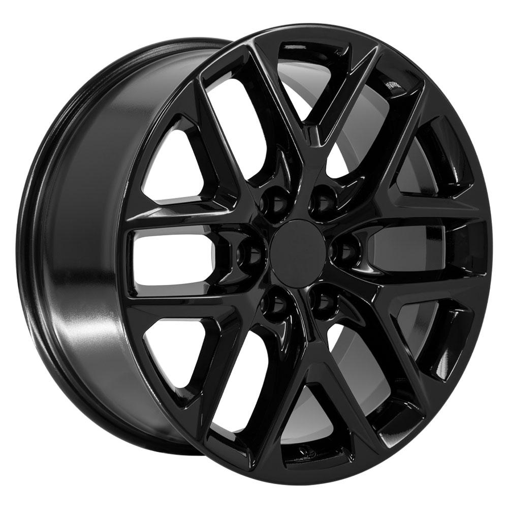 OE Wheels CV62 20x9 Gloss Black replica wheel