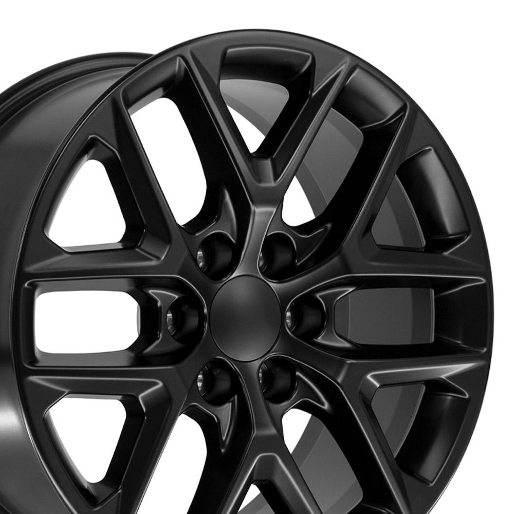 OE Wheels CV62 20x9 Satin Black replica wheel