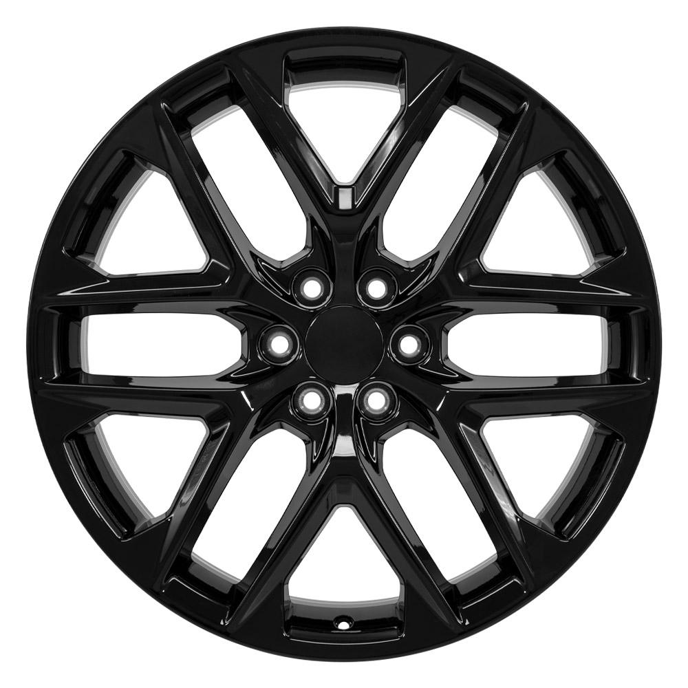 OE Wheels CV62 24x10 Gloss Black replica wheel