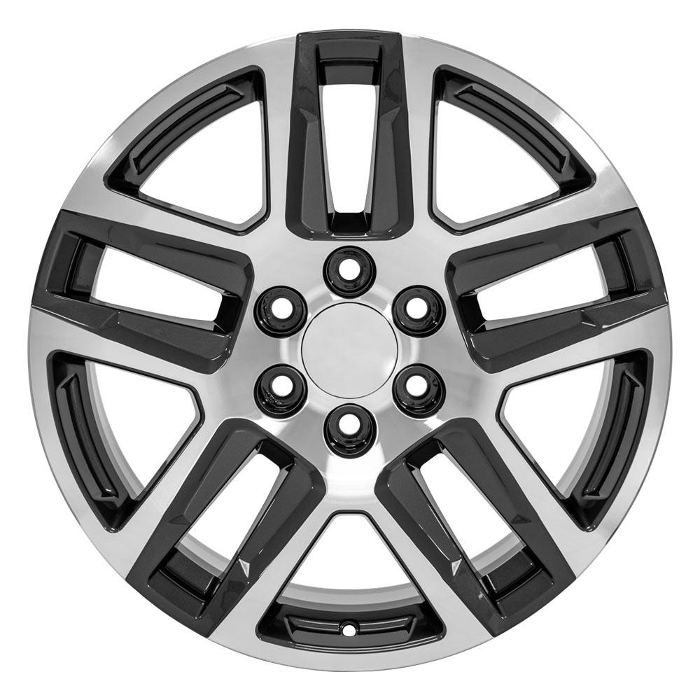 OE Wheels CV63 20x9 Gloss Gunmetal Machined replica wheel