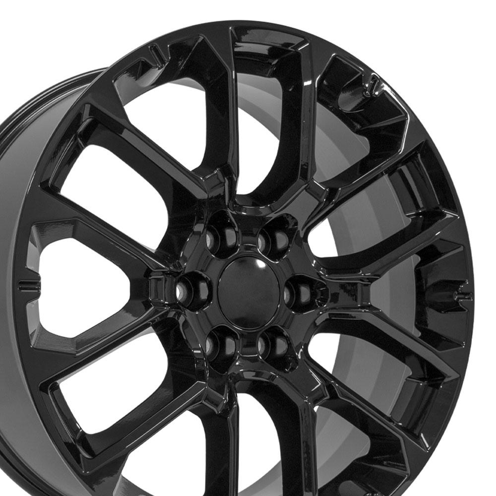 OE Wheels CV67 22x9 Gloss Black replica wheel