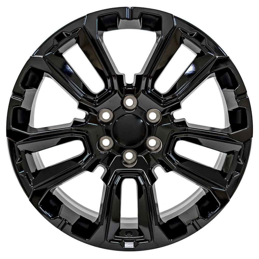 OE Wheels CV68 22x9 Gloss Black replica wheel