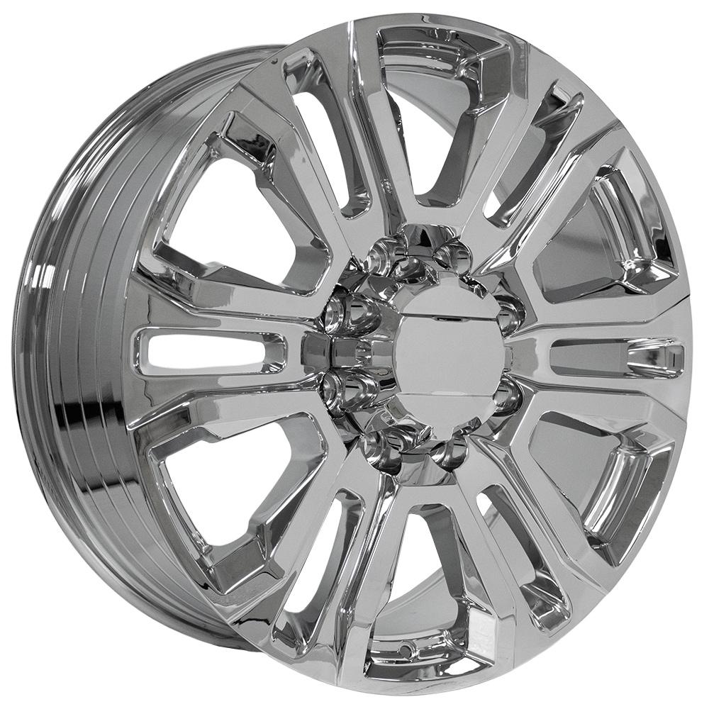 OE Wheels CV70B 22x8.5 Chrome replica wheel