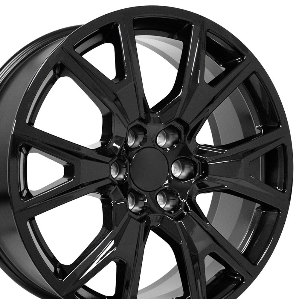 OE Wheels CV71 22x9 Gloss Black replica wheel