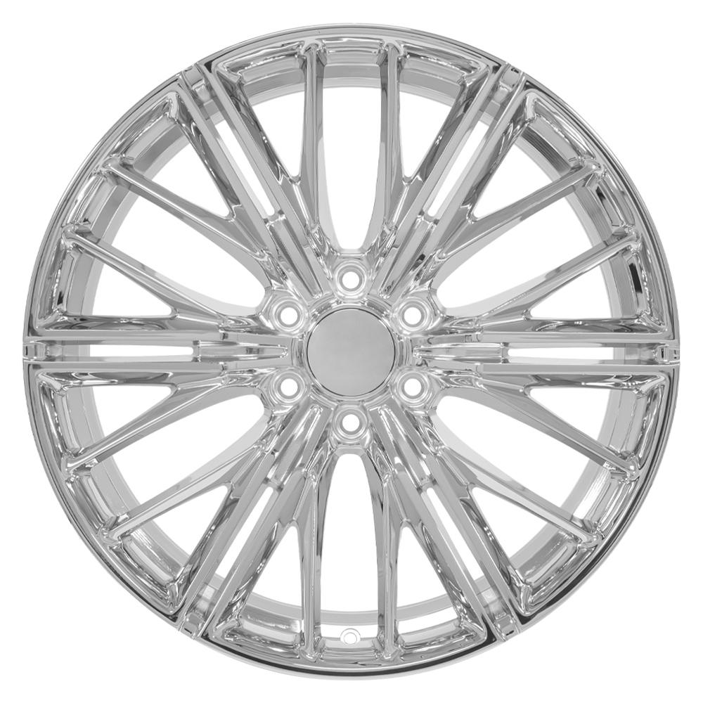 OE Wheels CV72 22x9.5 Chrome replica wheel