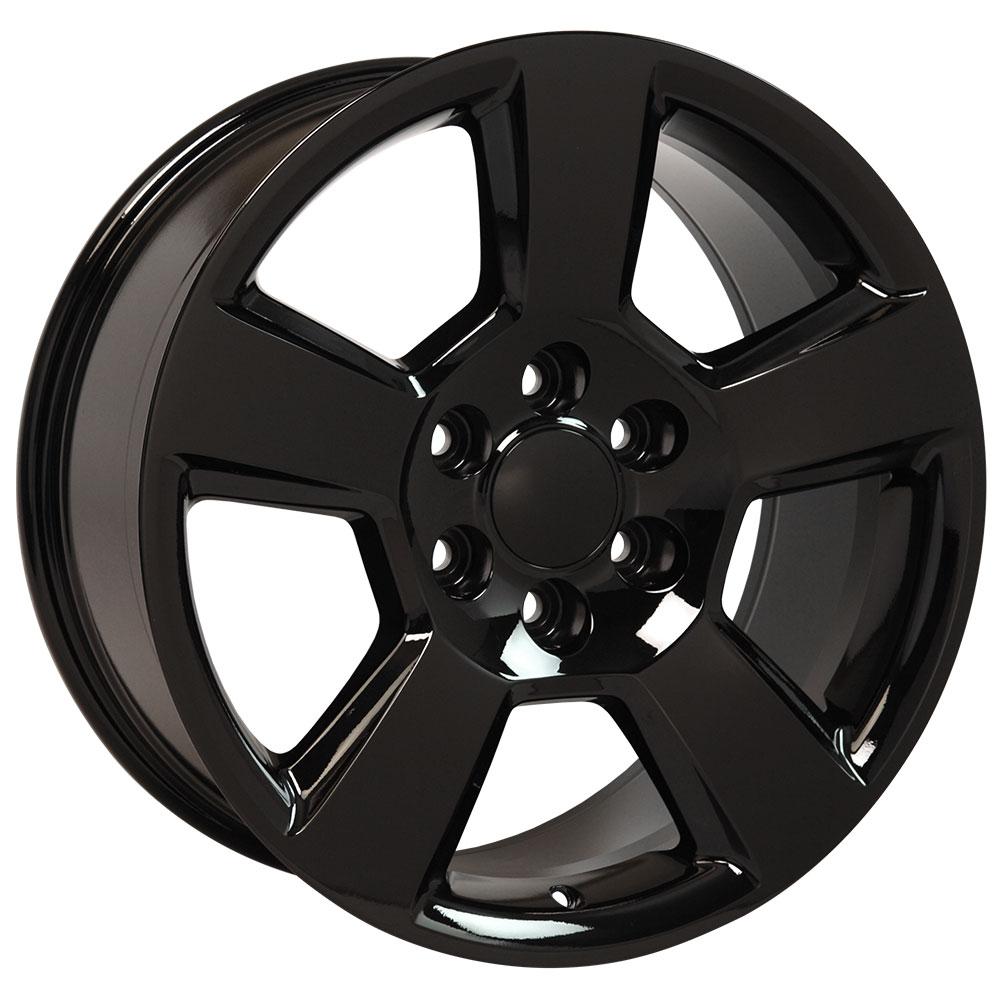 OE Wheels CV76 20x9 Gloss Black replica wheel