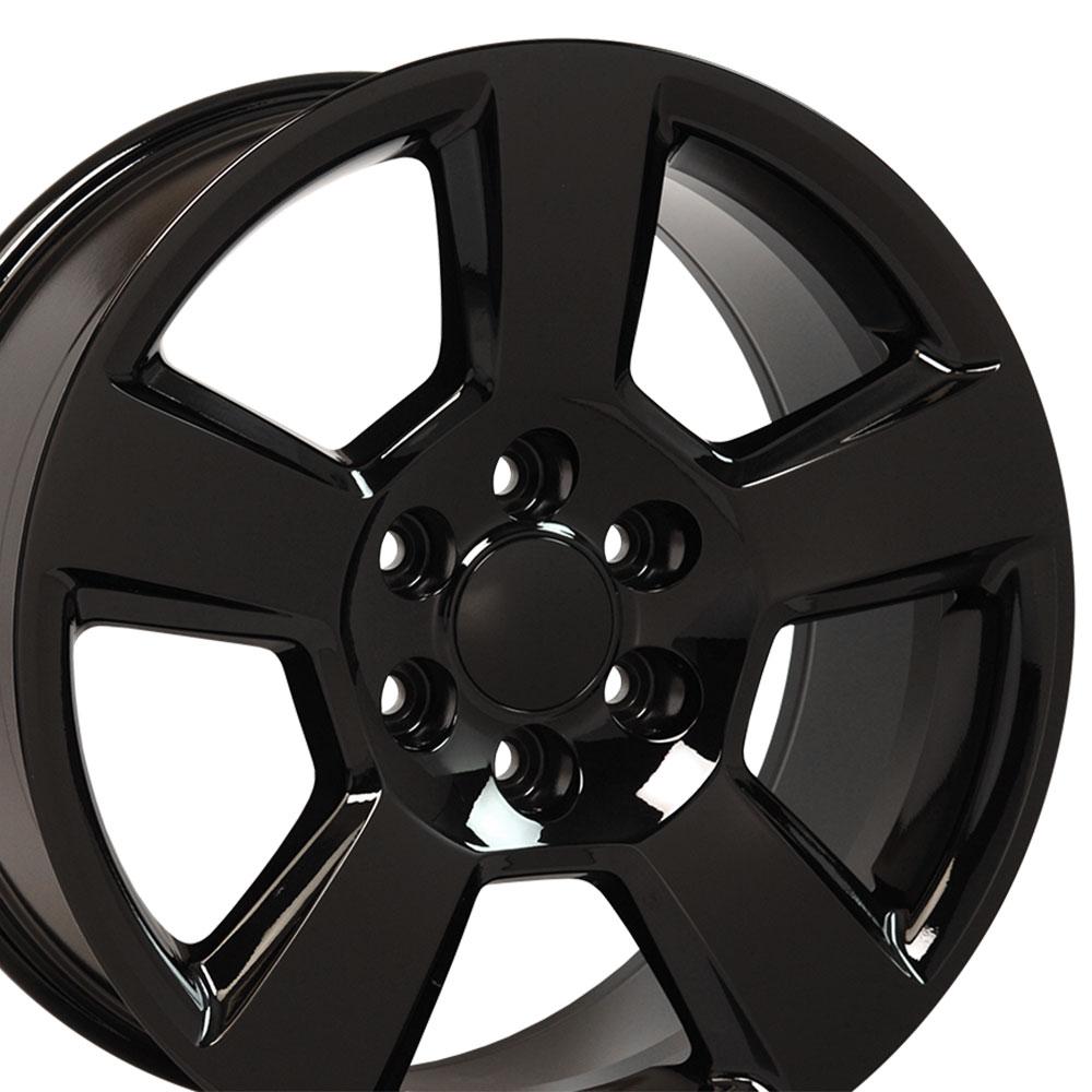 OE Wheels CV76 20x9 Gloss Black replica wheel