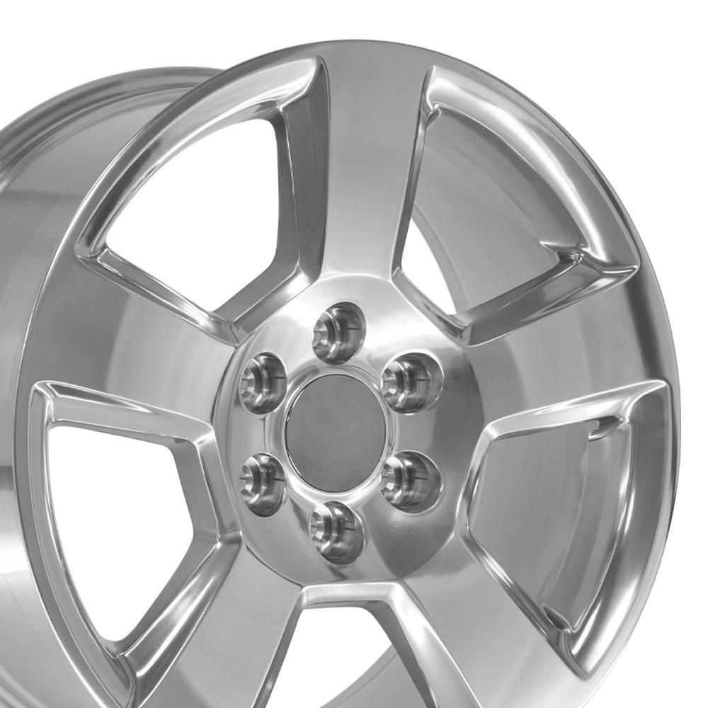 OE Wheels CV76 20x9 Polished replica wheel