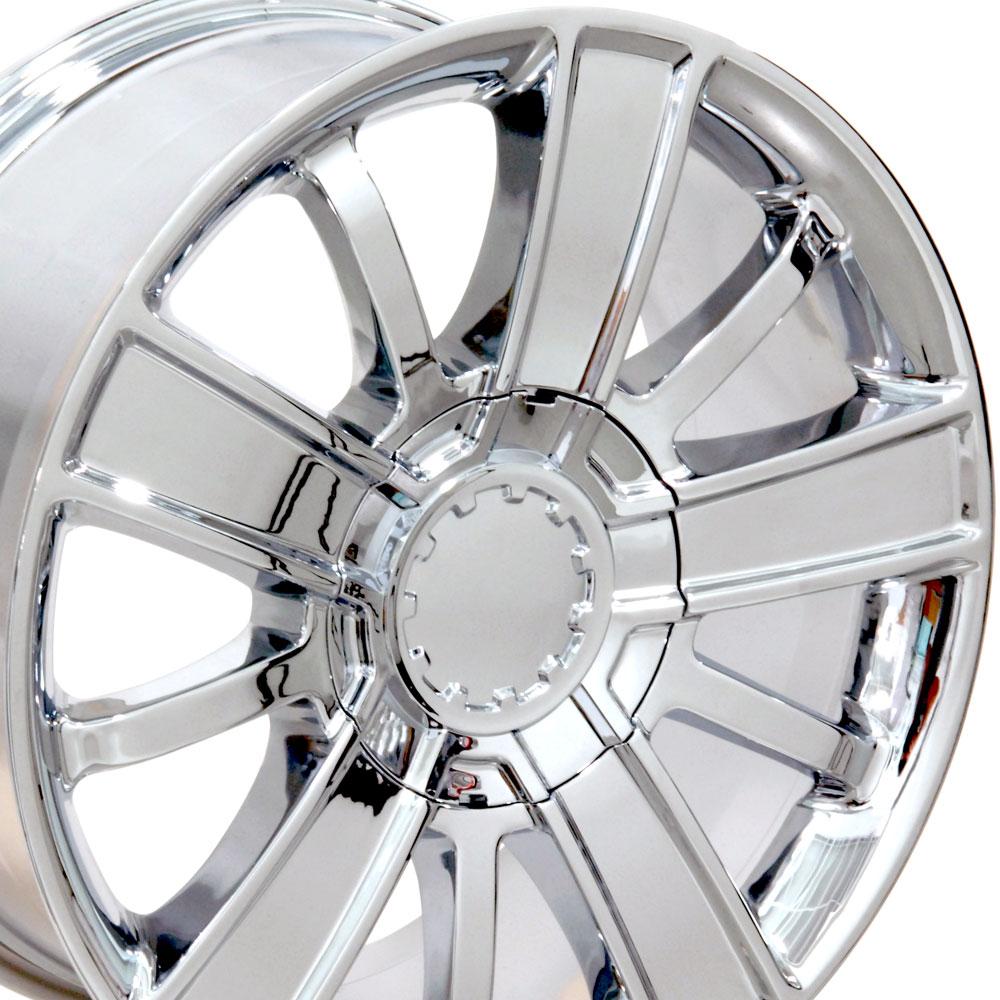 OE Wheels CV77 20x9 Chrome replica wheel