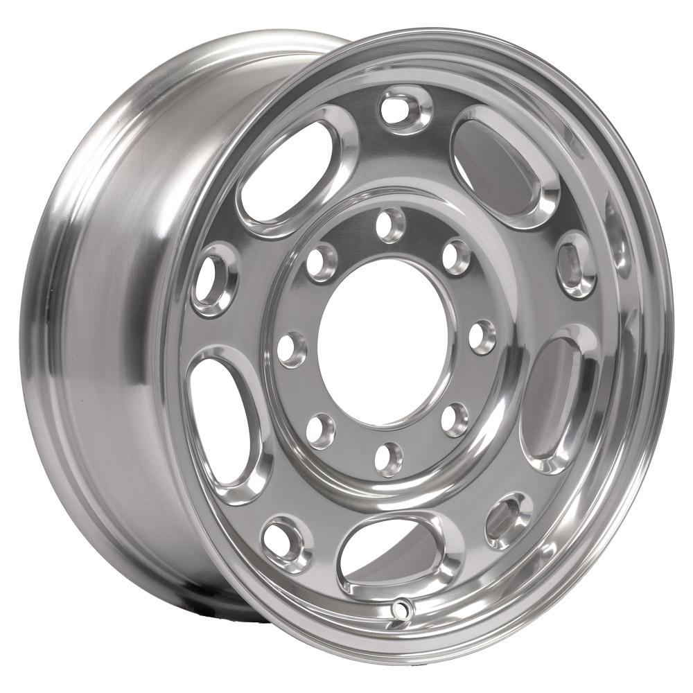 OE Wheels CV82 16x6.5 Polished replica wheel