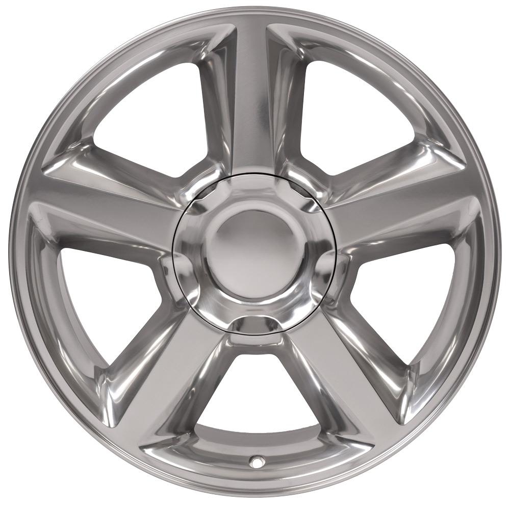 OE Wheels CV83 20x8.5 Polished replica wheel