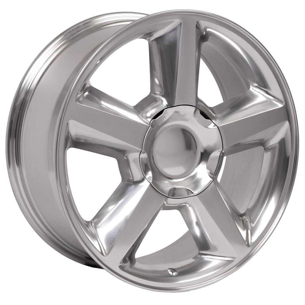 OE Wheels CV83 20x8.5 Polished replica wheel