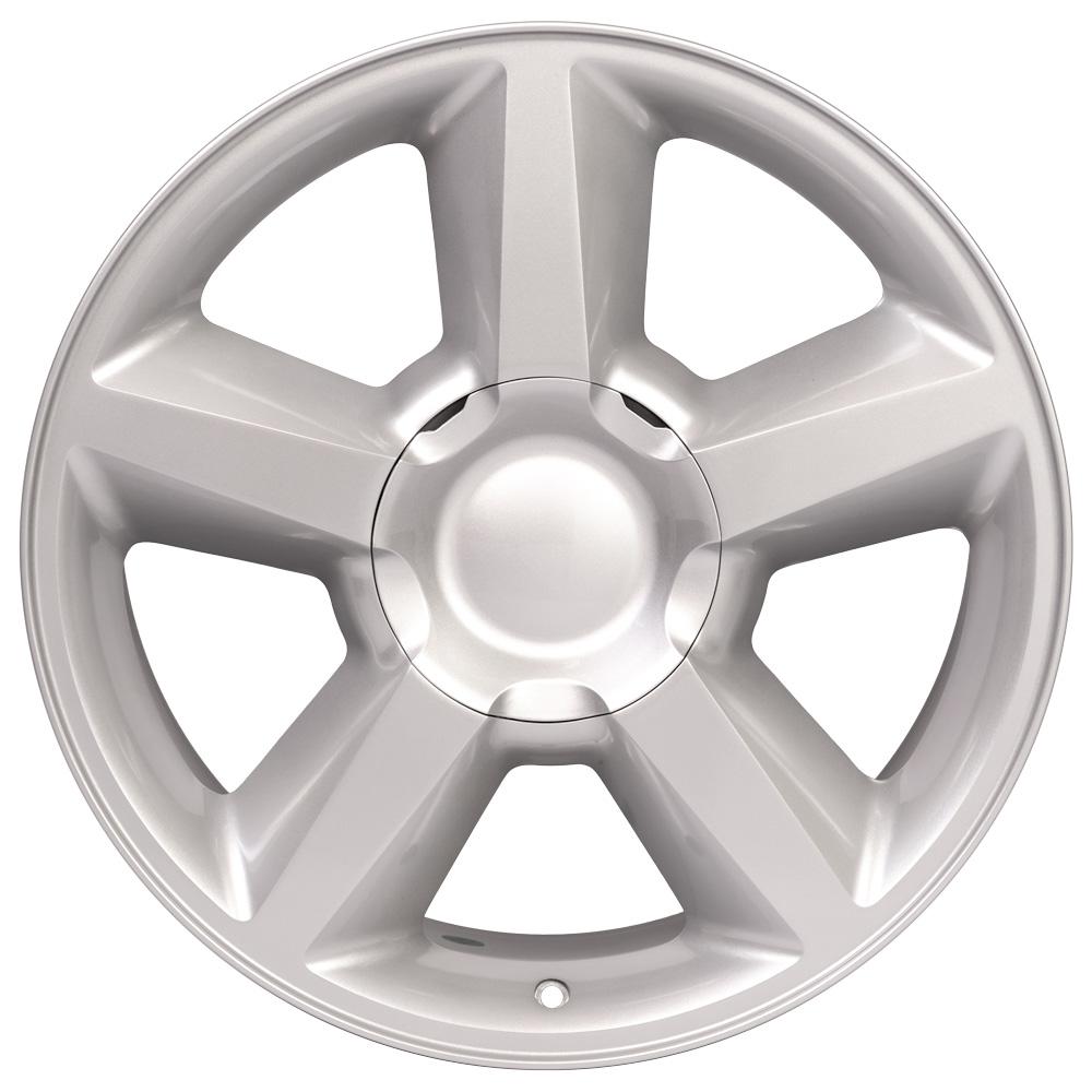 OE Wheels CV83 20x8.5 Gloss Silver replica wheel