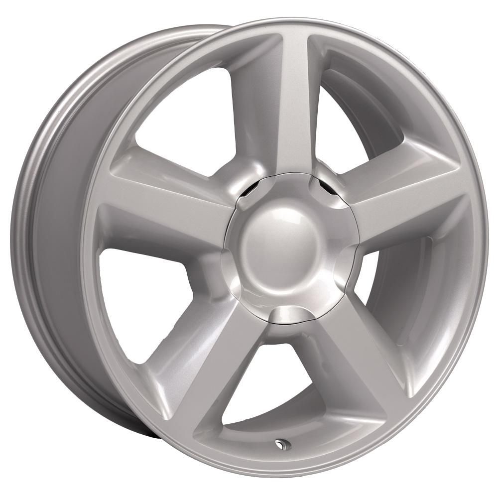 OE Wheels CV83 20x8.5 Gloss Silver replica wheel