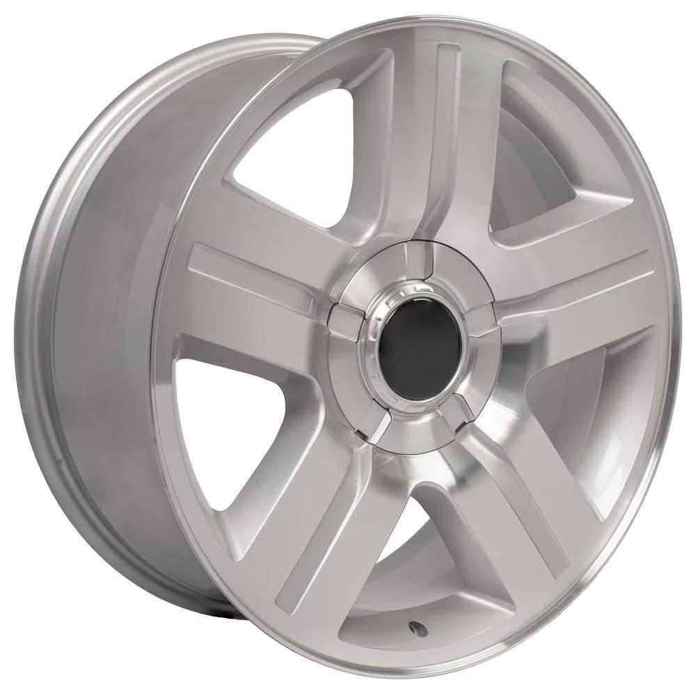 OE Wheels CV84 20x8.5 Gloss Silver Machined replica wheel