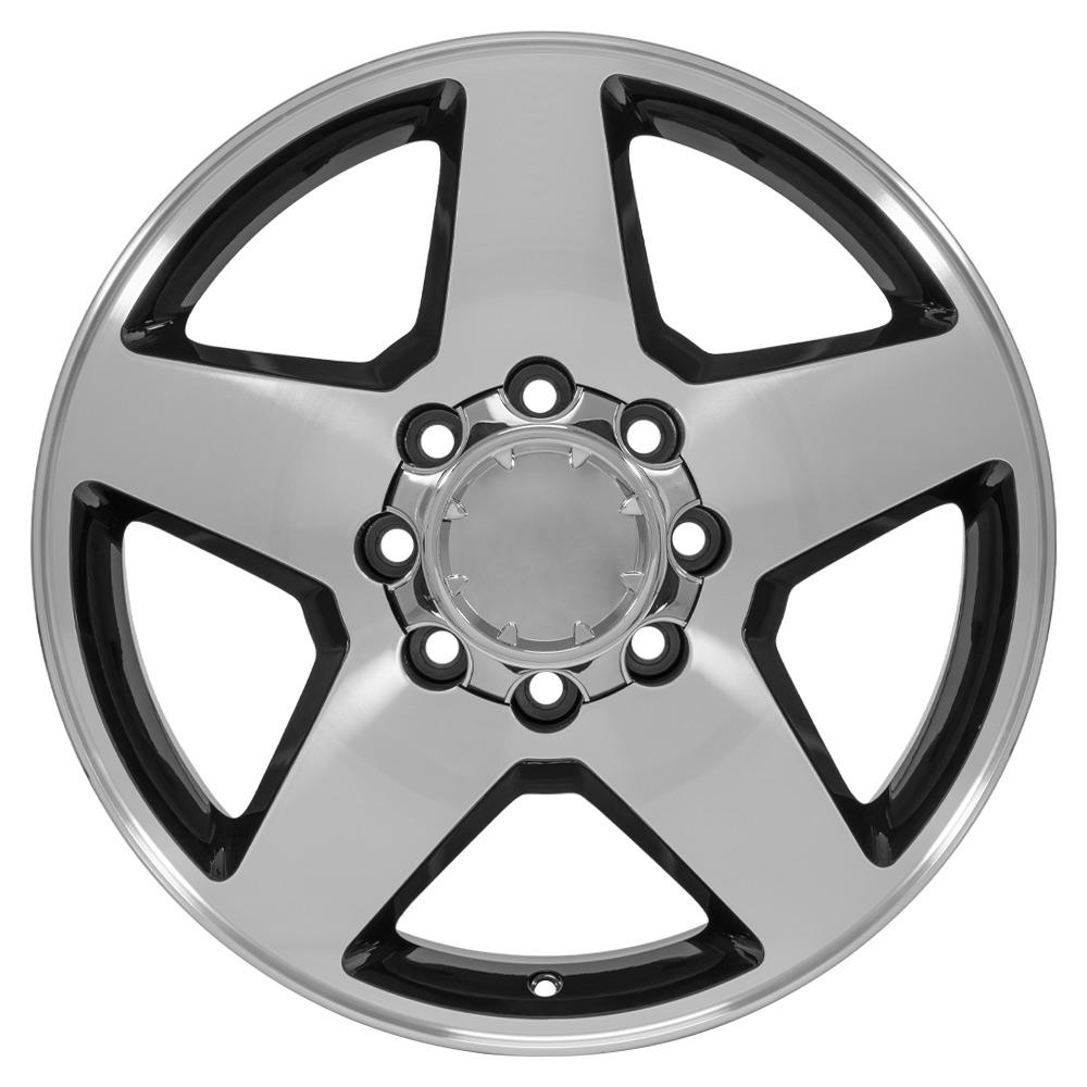 OE Wheels CV91A 20x8.5 Gloss Black Machined replica wheel