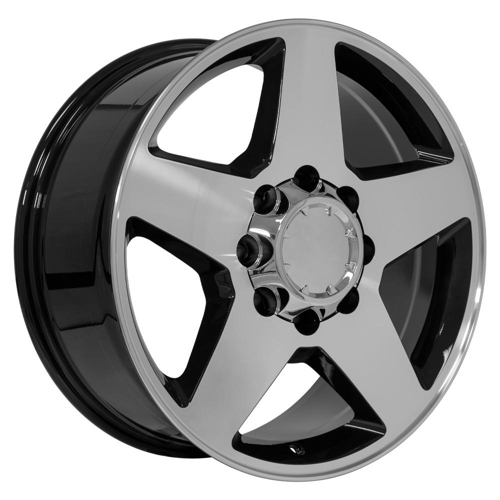 OE Wheels CV91A 20x8.5 Gloss Black Machined replica wheel