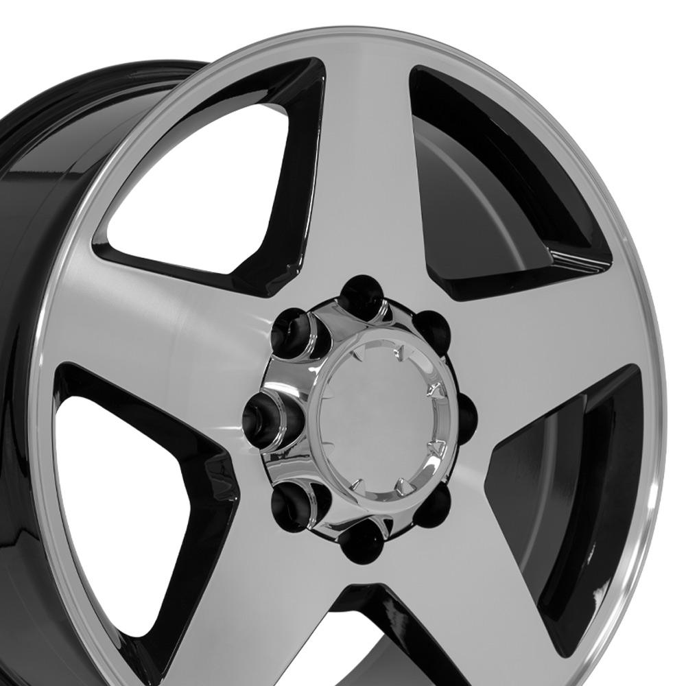 OE Wheels CV91A 20x8.5 Gloss Black Machined replica wheel