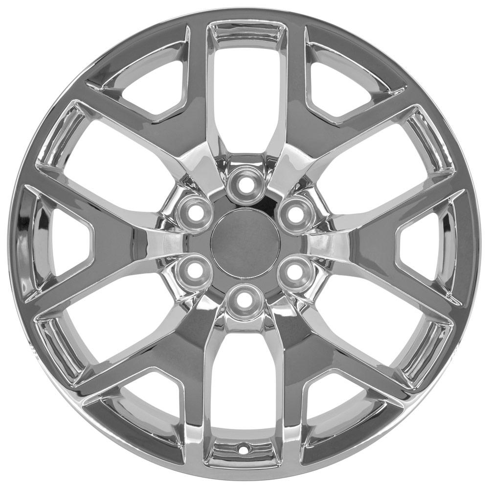 OE Wheels CV92 22x9 Chrome replica wheel