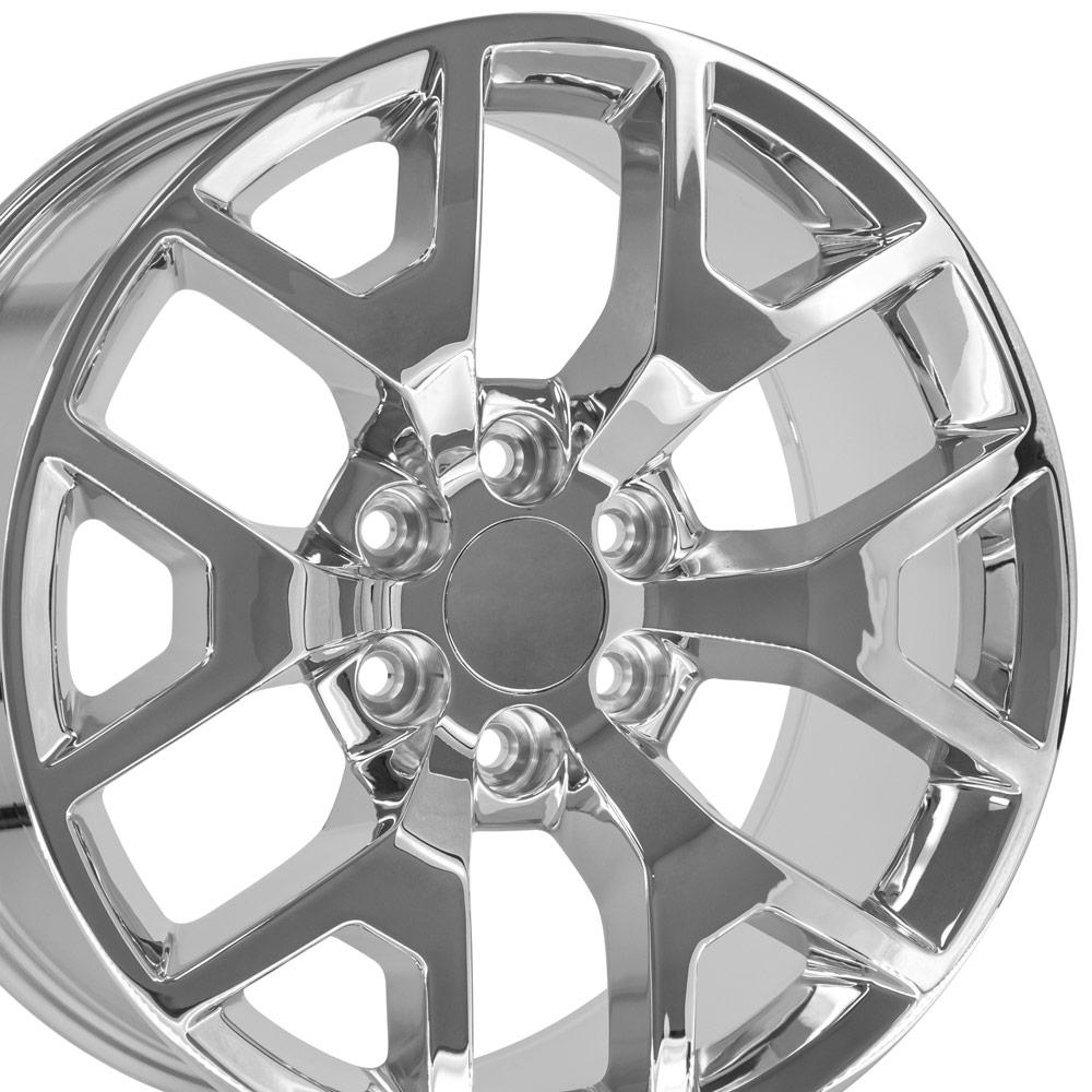 OE Wheels CV92 22x9 Chrome replica wheel
