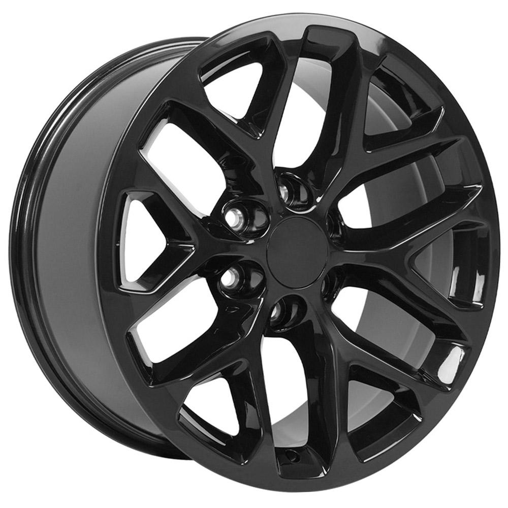 OE Wheels CV98B 20x9 Gloss Black replica wheel