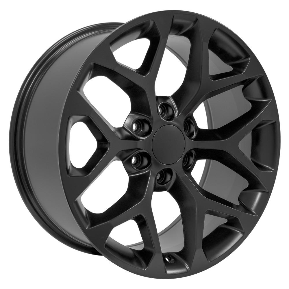 OE Wheels CV98B 20x9 Satin Black replica wheel