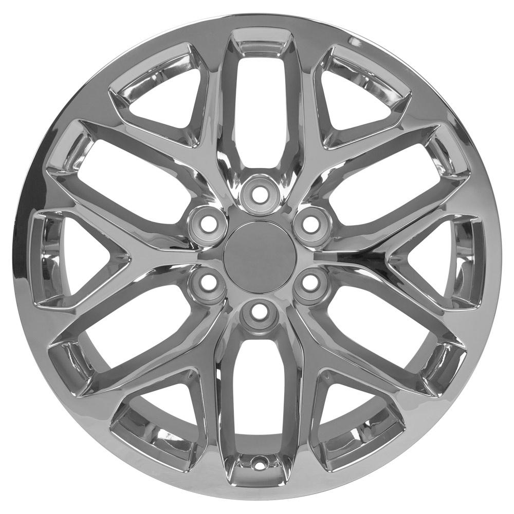 OE Wheels CV98B 20x9 Chrome replica wheel