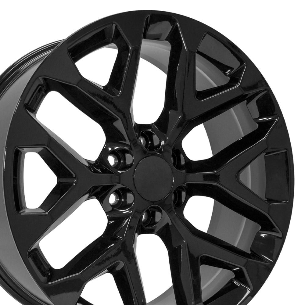OE Wheels CV98B 22x9 Gloss Black replica wheel