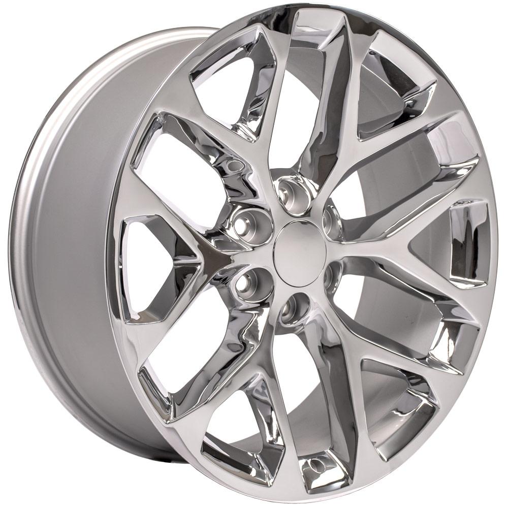 OE Wheels CV98B 22x9 Chrome replica wheel