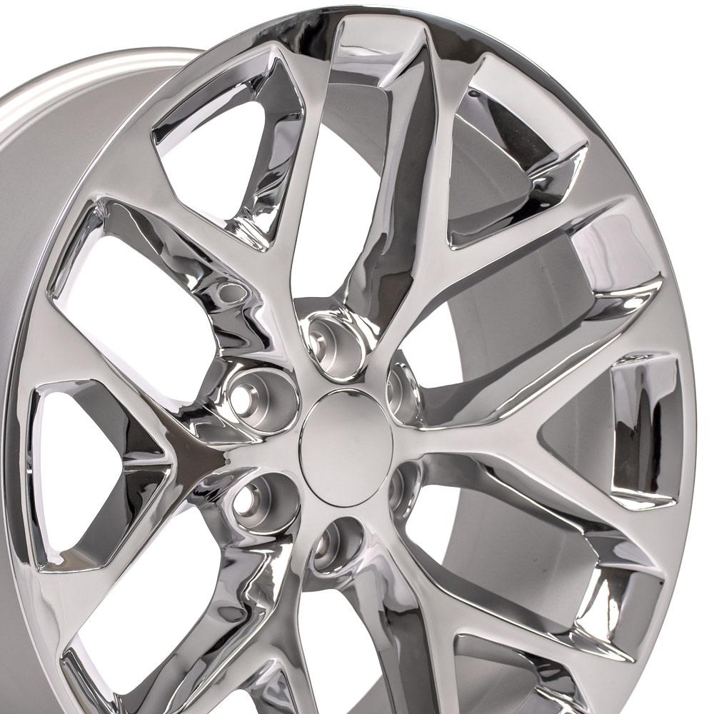 OE Wheels CV98B 22x9 Chrome replica wheel