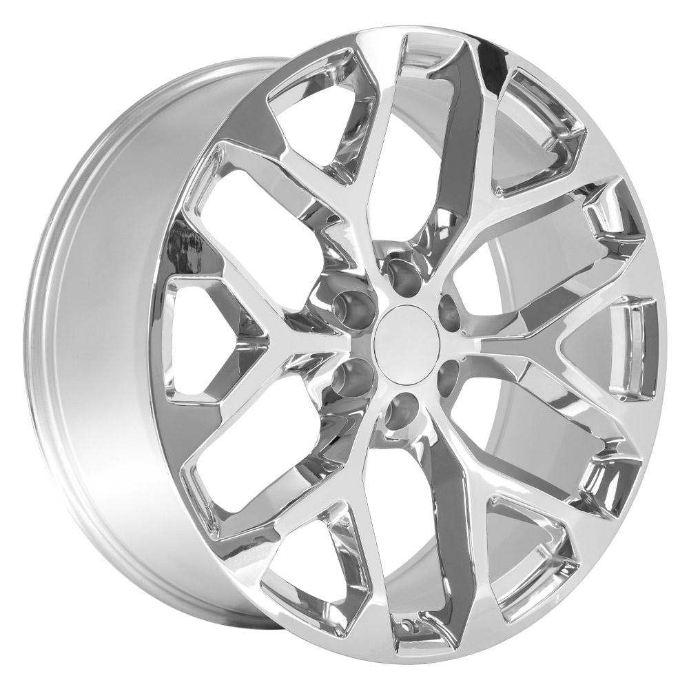 OE Wheels CV98B 24x10 Chrome replica wheel