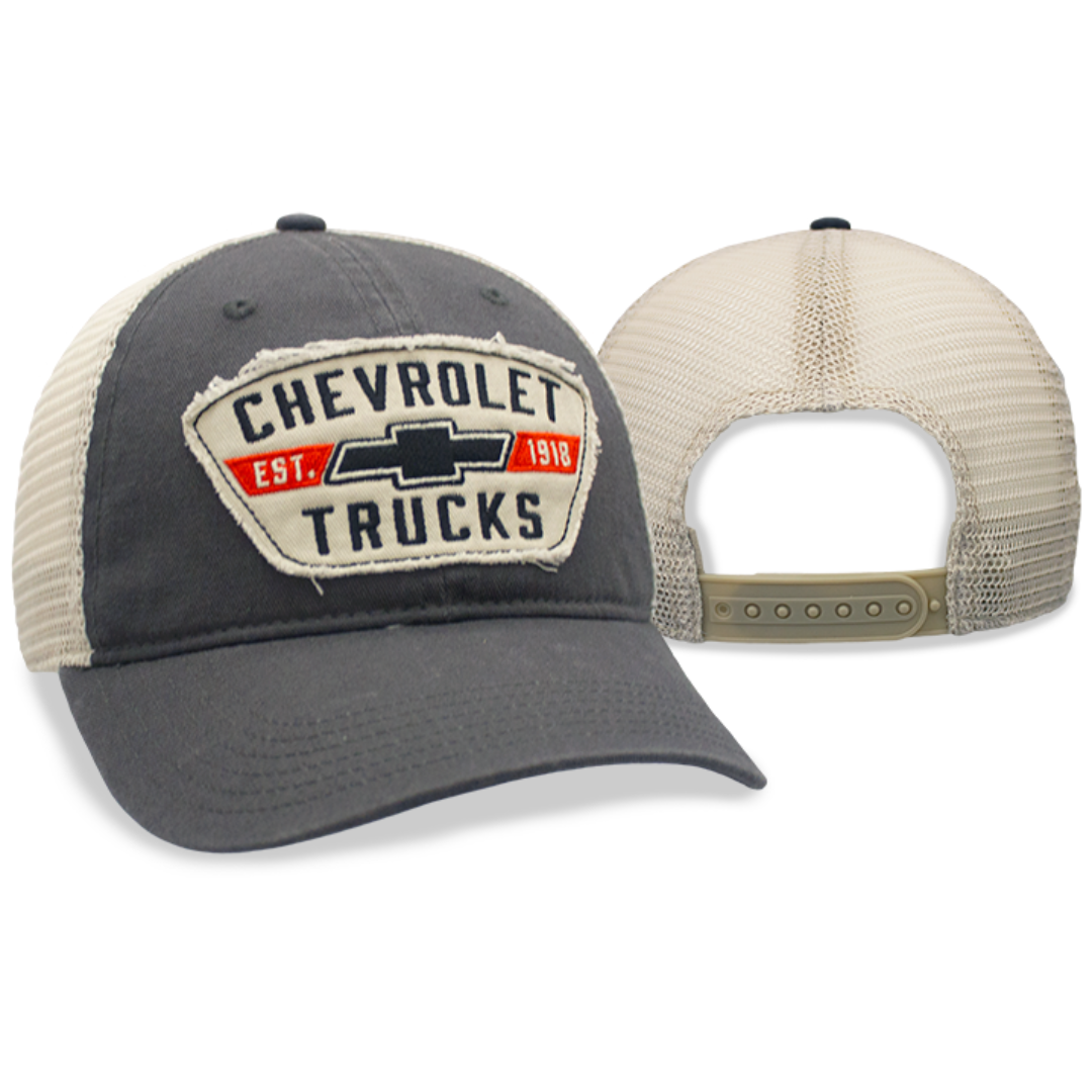 Chevrolet Trucks Mesh Old School Patch Hat / Cap