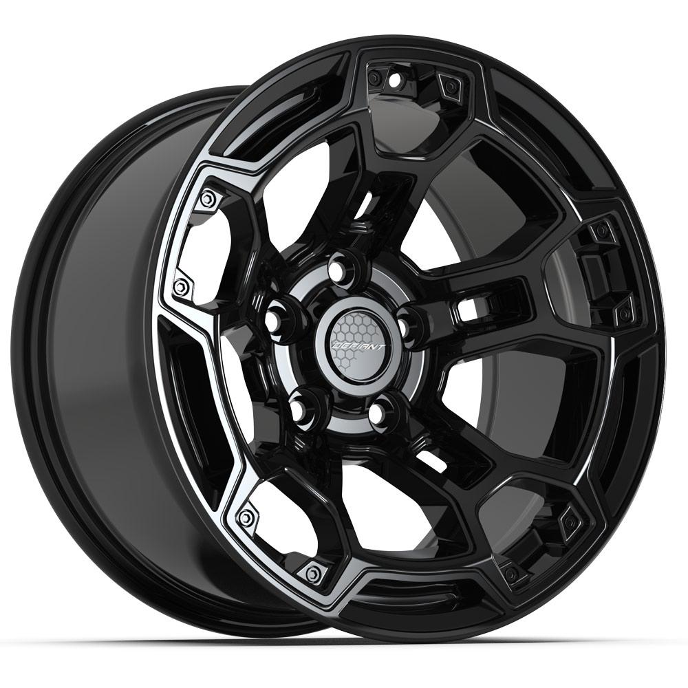 Defiant DF03B 17x9 Gloss Black wheel, 5x127, -12mm offset