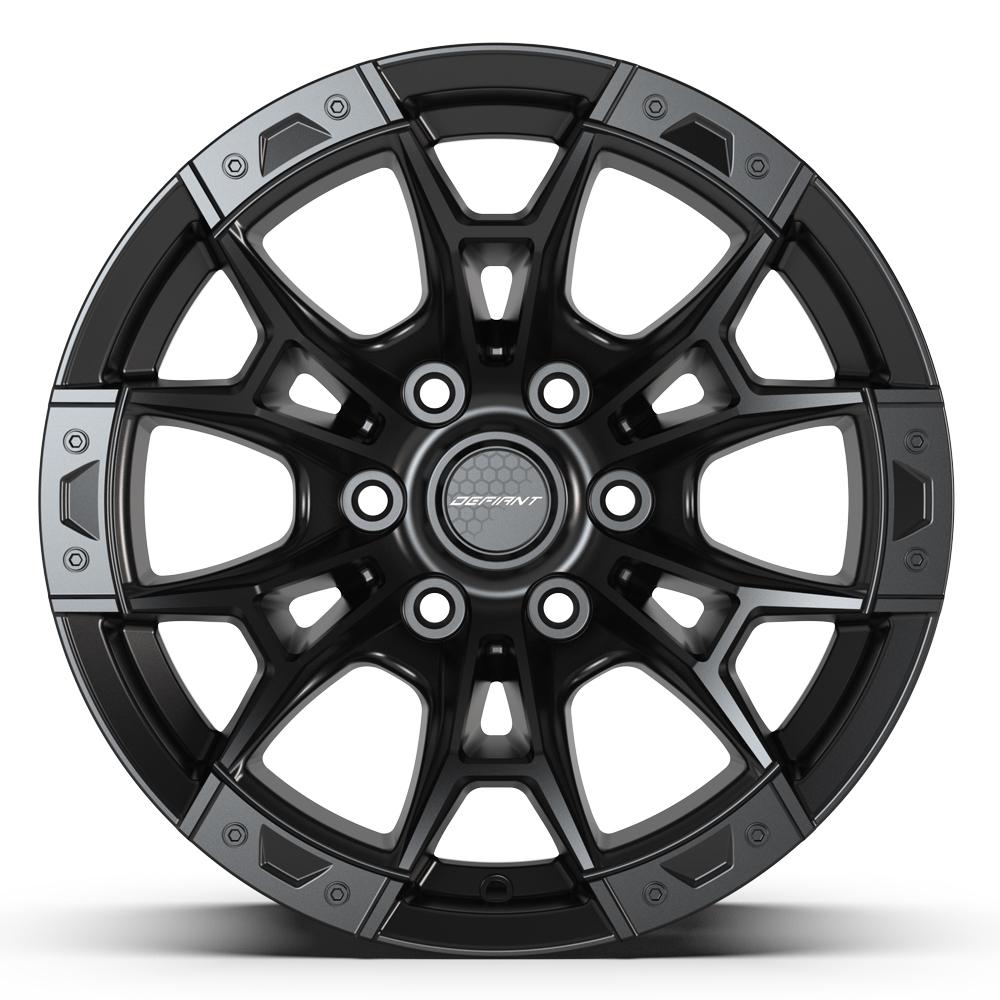 Defiant DF04 20x9 Satin Black wheel, 6x135, 12mm offset