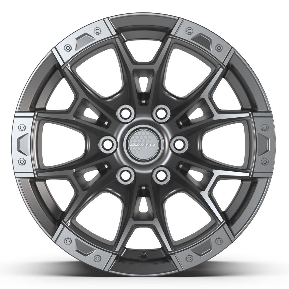 Defiant DF04 20x9 Satin Gunmetal wheel, 6x135, 12mm offset