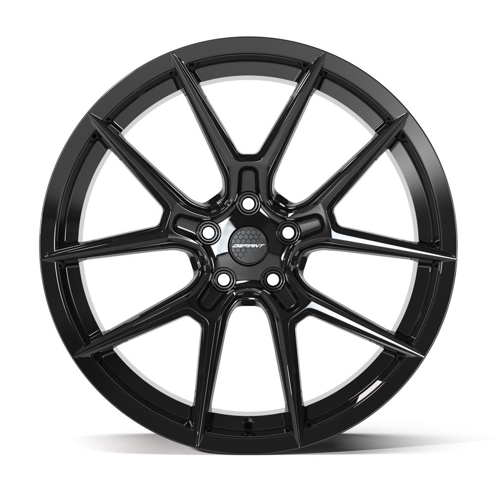 Defiant DF08 20x9 Gloss Black wheel, 5x114.3, 35mm offset