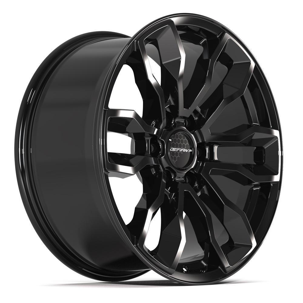 Defiant DF15B 20x9 Gloss Black wheel, 6x139.7, 18mm offset
