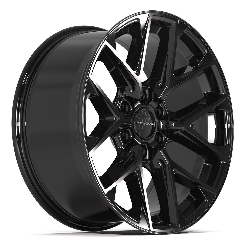 Defiant DF17A 20x9 Gloss Black wheel, 6x139.7, 18mm offset