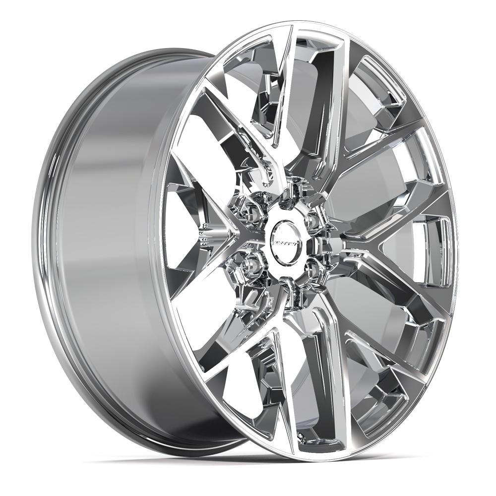 Defiant DF17C 22x9 Chrome wheel, 6x135, 24mm offset