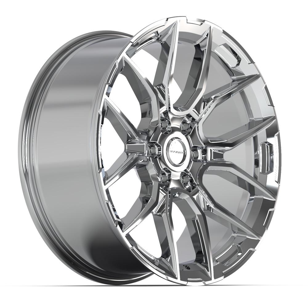 Defiant DF18A 22x9 Chrome wheel, 6x139.7, 18mm offset