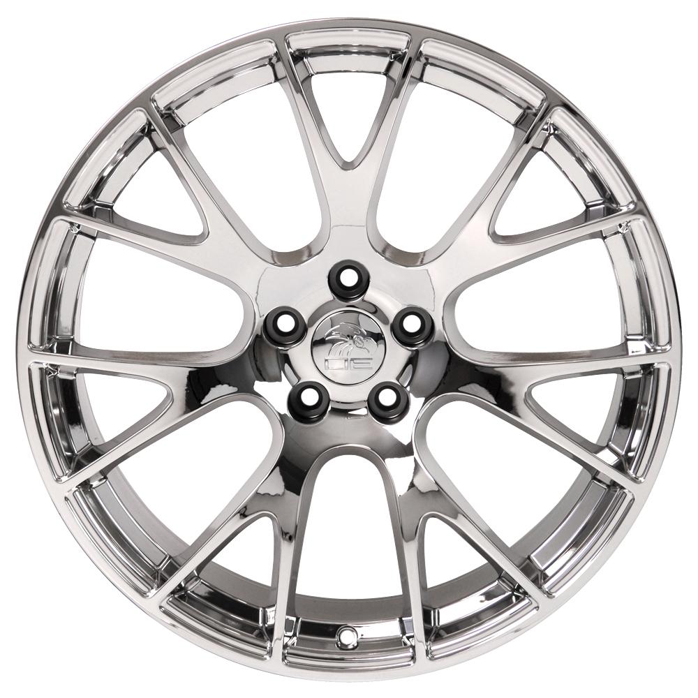 OE Wheels DG69 22x10 Chrome replica wheel