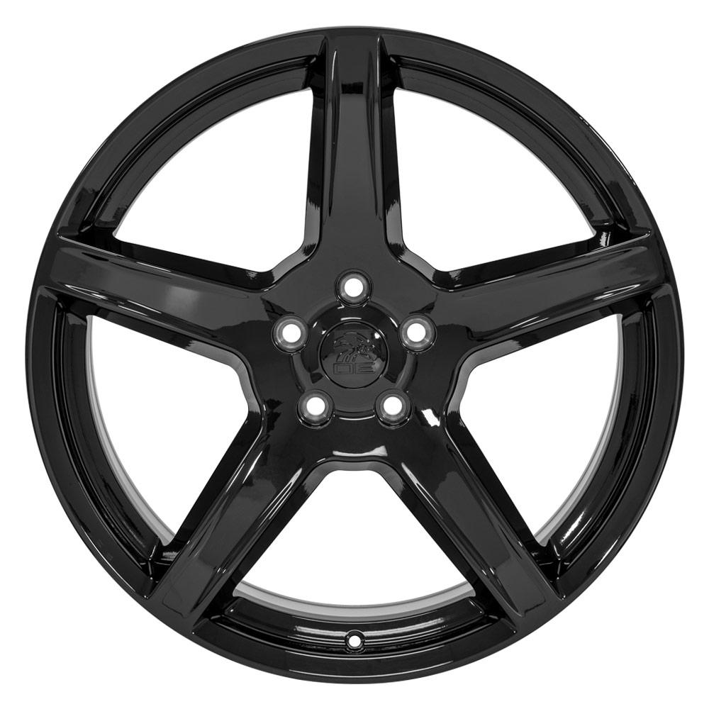 OE Wheels DG22 22x9.5 Gloss Black replica wheel