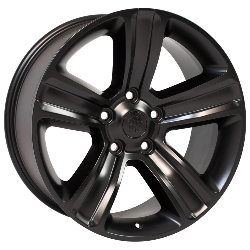 OE Wheels DG65 20x9 Satin Black replica wheel