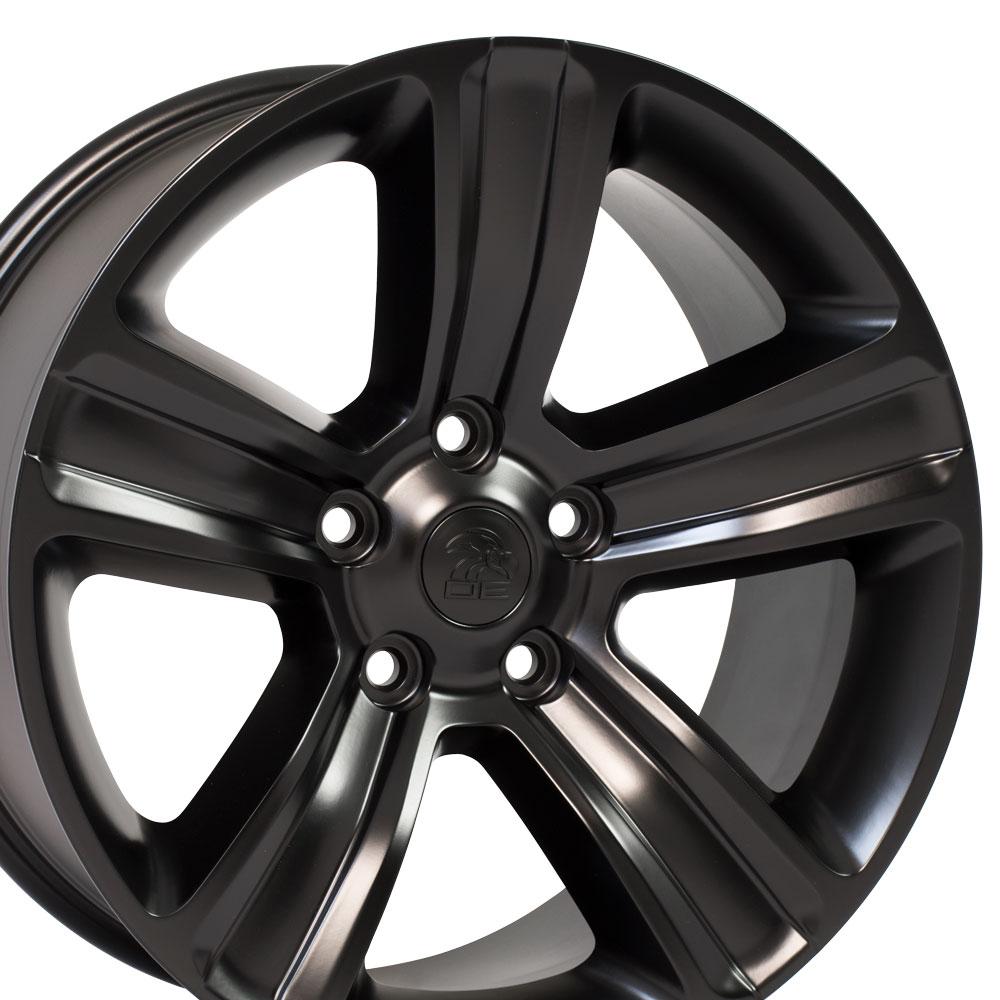 OE Wheels DG65 20x9 Satin Black replica wheel