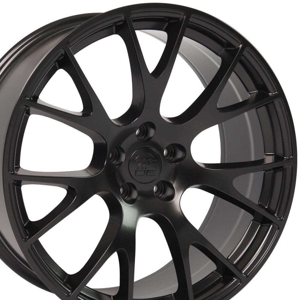 OE Wheels DG69 22x10 Satin Black replica wheel