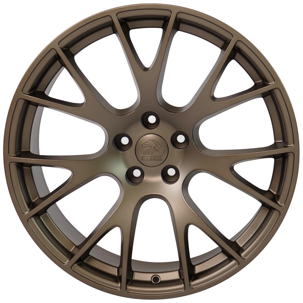 OE Wheels DG69 22x10 Satin Bronze replica wheel