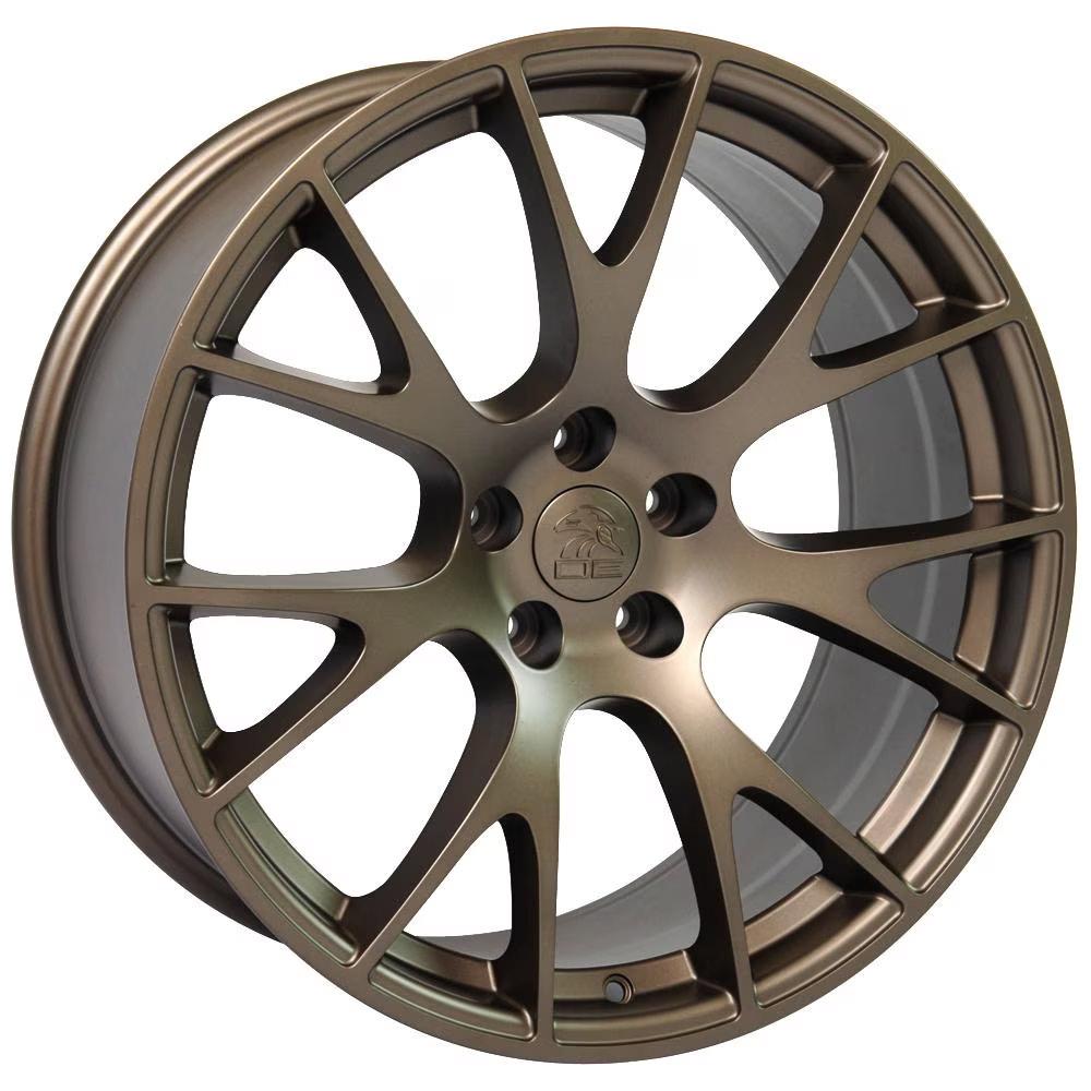 OE Wheels DG69 22x10 Satin Bronze replica wheel