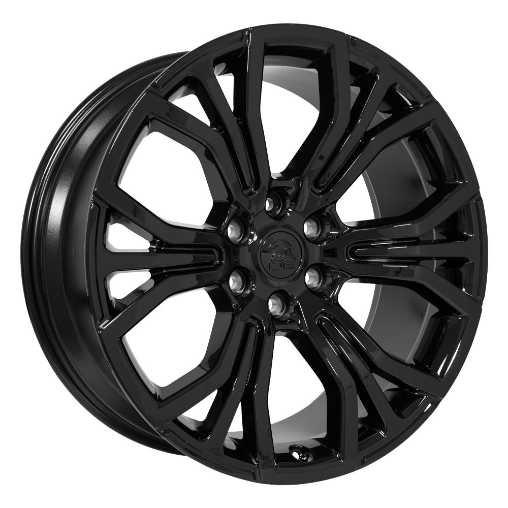 OE Wheels DG80 22x9 Gloss Black replica wheel