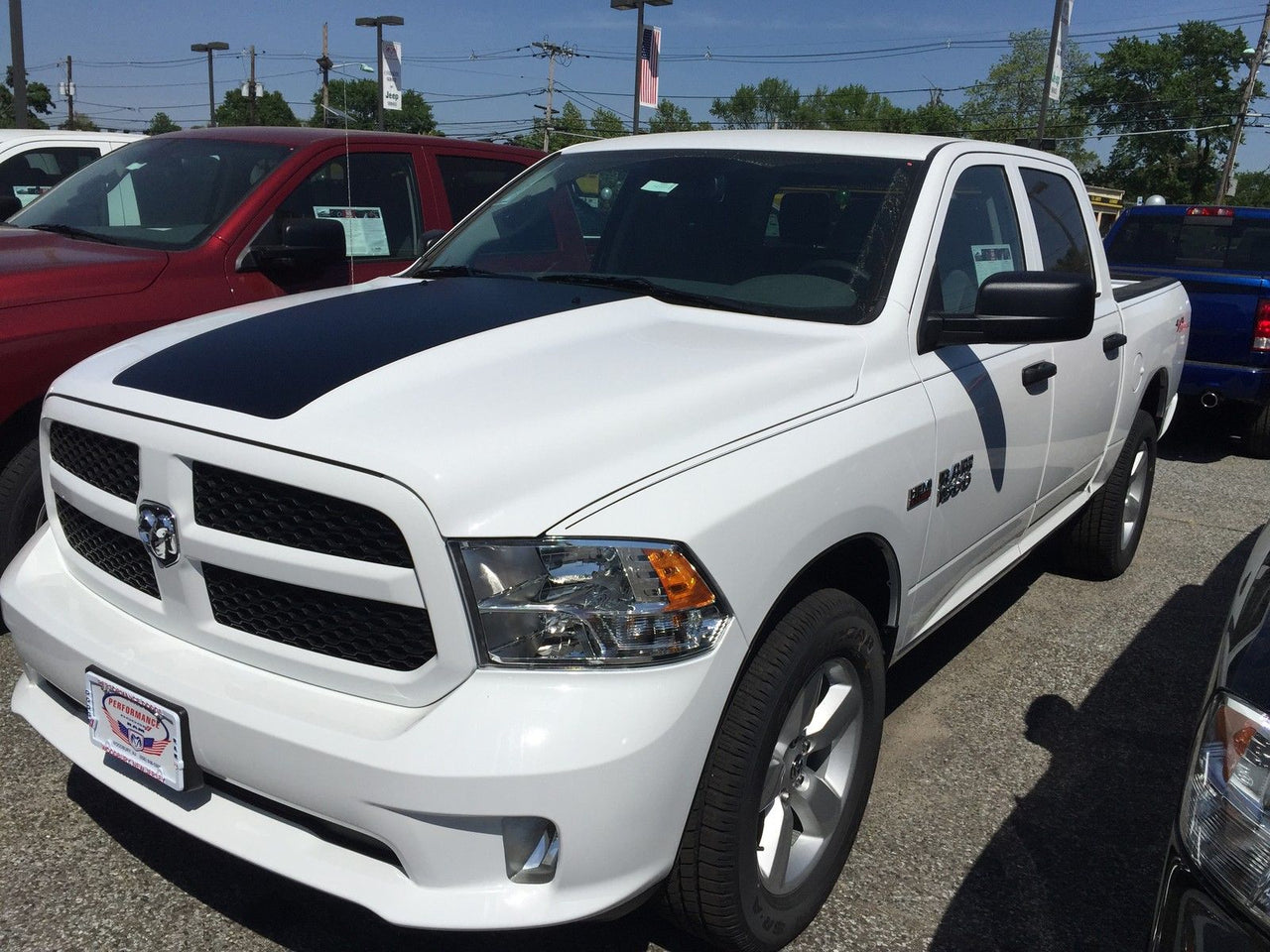 Hood R/T Decal Cover for 2009-2019 Dodge Ram