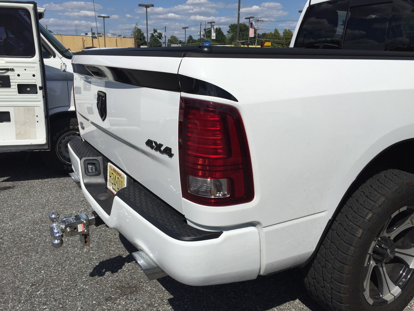 Tailgate Stripe Decal for 2009-2018 Dodge Ram 1500 SRT